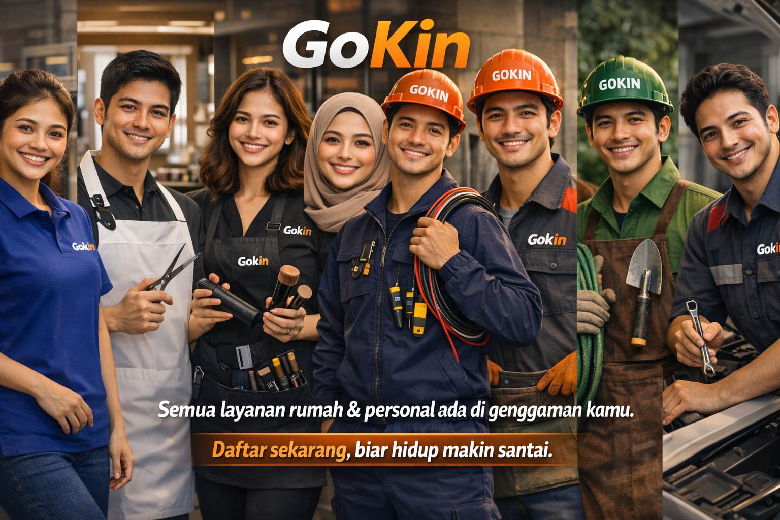 Beragam layanan dalam ekosistem GoKin